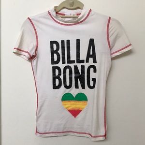 ONE LOVE BILLA BONG SURF SHIRT